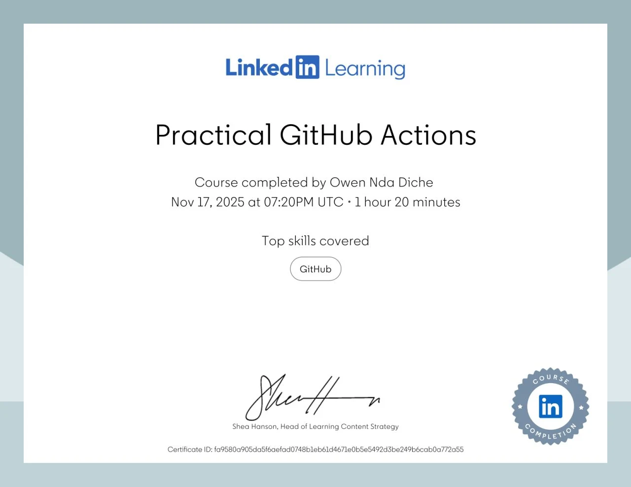 Certificate 17