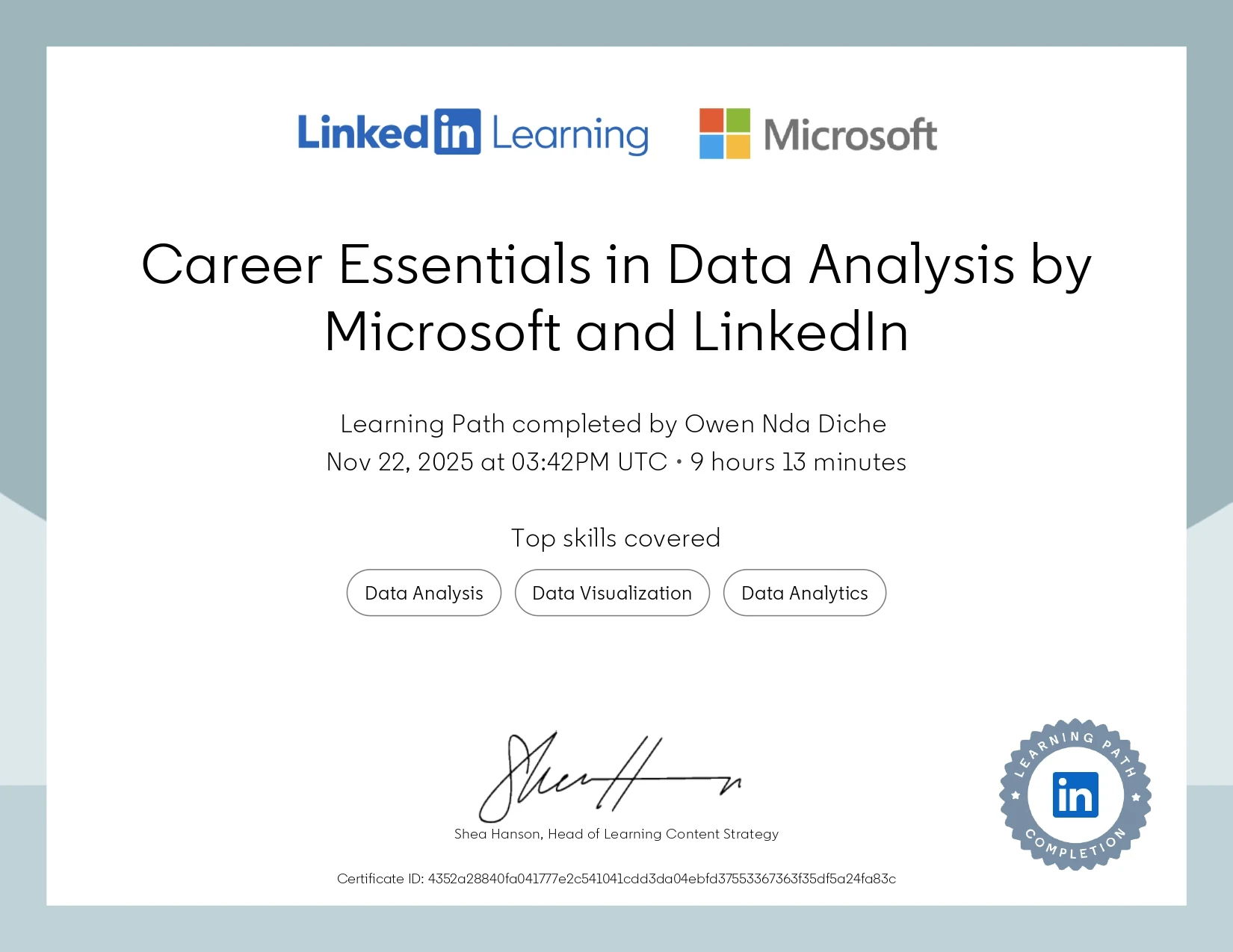 Certificate 7